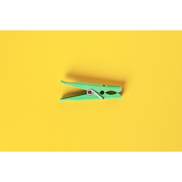 Hokku Designs Millia Closeup Of Clothespin On Canvas by Stanislavsalamanov Print Wayfair Canada